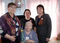 Вручение юбилейных медалей к 75 летию Победы